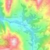 Topografische kaart Las Agüeras, hoogte, reliëf