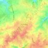 Topografische kaart Schimmert, hoogte, reliëf