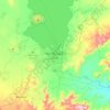 Topografische kaart ባሕር-ዳር /Bahir Dar, hoogte, reliëf