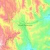 Topografische kaart ኮምቦልቻ / Kombolcha, hoogte, reliëf
