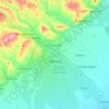 Topografische kaart Barinas, reliëfkaart, hoogtekaart