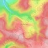 Topografische kaart Dochamps, hoogte, reliëf