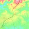 Topografische kaart Navas de Tolosa, hoogte, reliëf