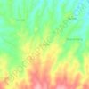 Topografische kaart Labuhan, hoogte, reliëf