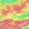 Topografische kaart Oignies-en-Thiérache, hoogte, reliëf