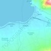 Topografische kaart Ampana, hoogte, reliëf