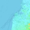 Topografische kaart Makassar ᨆᨀᨔᨑ, hoogte, reliëf