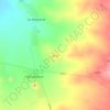 Topografische kaart Juno, hoogte, reliëf