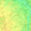 Topografische kaart Horst aan de Maas, hoogte, reliëf