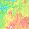 Topografische kaart Vimianzo, reliëfkaart, hoogtekaart