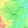 Topografische kaart Riobamba, reliëfkaart, hoogtekaart