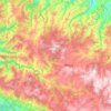 Topografische kaart Akkuş, hoogte, reliëf
