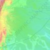 Topografische kaart Pastaza, reliëfkaart, hoogtekaart