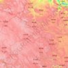 Topografische kaart མགོ་ལོག་བོད་རིགས་རང་སྐྱོང་ཁུལ་ 果洛藏族自治州, hoogte, reliëf