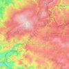Topografische kaart Waimes, hoogte, reliëf