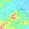 Topografische kaart Loreto, reliëfkaart, hoogtekaart