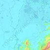 Topografische kaart Achí, hoogte, reliëf