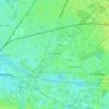 Topografische kaart Banneux, hoogte, reliëf