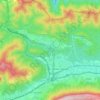 Topografische kaart Alsasua, reliëfkaart, hoogtekaart