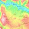 Topografische kaart Maras, hoogte, reliëf