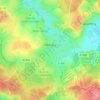 Topografische kaart Hattigny, hoogte, reliëf