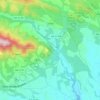 Topografische kaart Sada, reliëfkaart, hoogtekaart