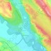 Topografische kaart San Adrián, reliëfkaart, hoogtekaart