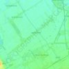 Topografische kaart Valthermond, hoogte, reliëf