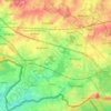 Topografische kaart Péruwelz, hoogte, reliëf