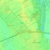 Topografische kaart Nieuw-Dordrecht, hoogte, reliëf