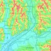 Topografische kaart Grad Zabok, hoogte, reliëf