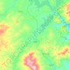 Topografische kaart Ardales, hoogte, reliëf