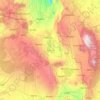 Topografische kaart Nakuru, hoogte, reliëf
