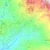 Topografische kaart Tena, hoogte, reliëf