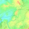 Topografische kaart Archidona, hoogte, reliëf
