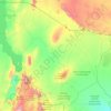 Topografische kaart Marsabit, hoogte, reliëf