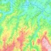 Topografische kaart Grado, reliëfkaart, hoogtekaart