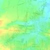 Topografische kaart Made, hoogte, reliëf