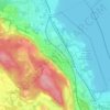 Topografische kaart Dormelletto, hoogte, reliëf