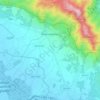 Topografische kaart Palau-saverdera, reliëfkaart, hoogtekaart