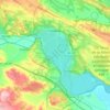 Topografische kaart Lodosa, reliëfkaart, hoogtekaart
