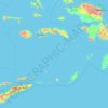 Topografische kaart Maluku, hoogte, reliëf