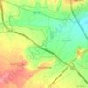 Topografische kaart Murchante, reliëfkaart, hoogtekaart