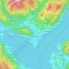 Topografische kaart Verbania, hoogte, reliëf