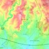 Topografische kaart Vespella de Gaià, reliëfkaart, hoogtekaart