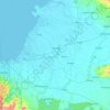 Topografische kaart Demak, hoogte, reliëf